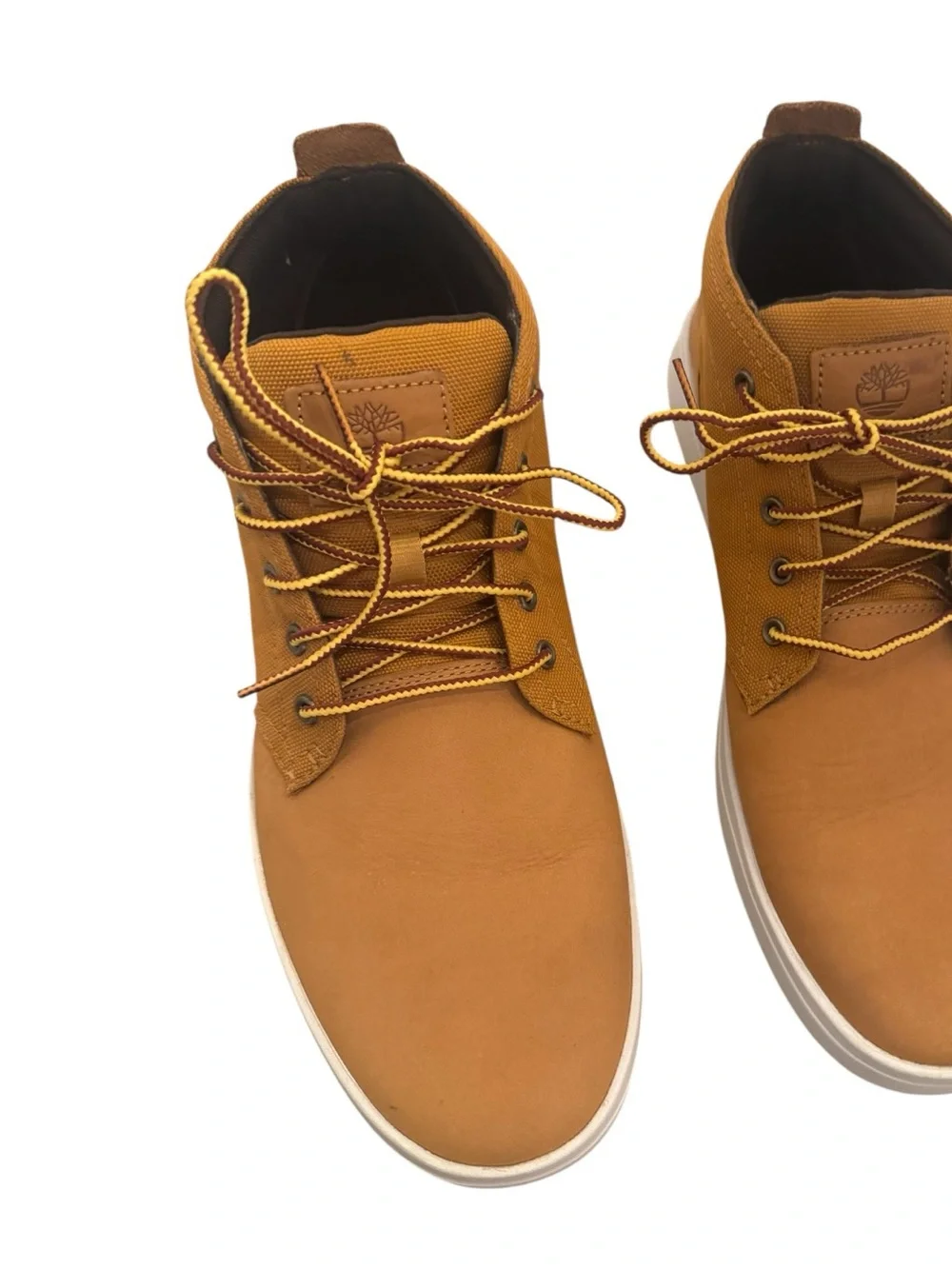 Timberland Davis Square Chukka in wheat leather men’s size 11